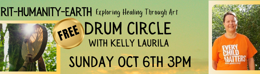 Drum Circle with Kelly Laurila