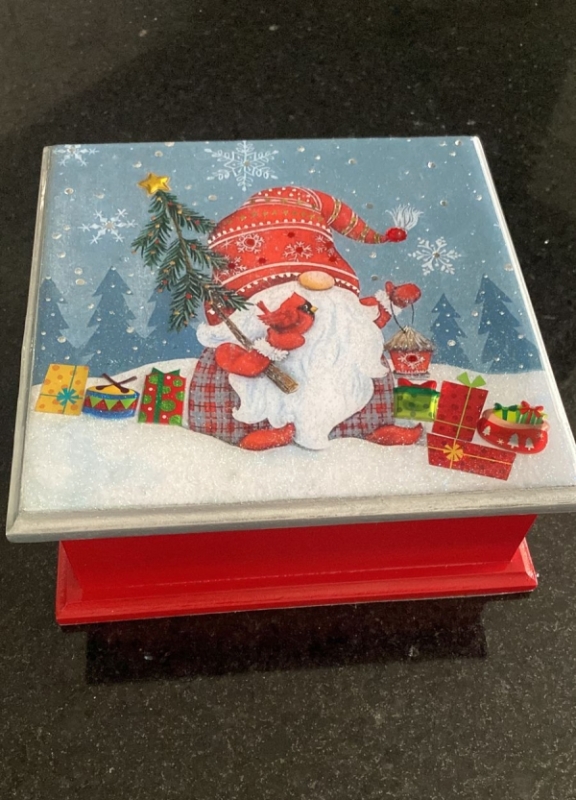 Christmas Napkins box